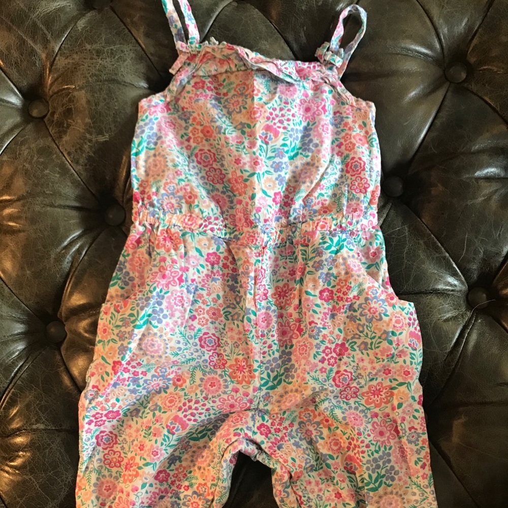 Monsoon 3-6 mos lightweight cotton romper 😍